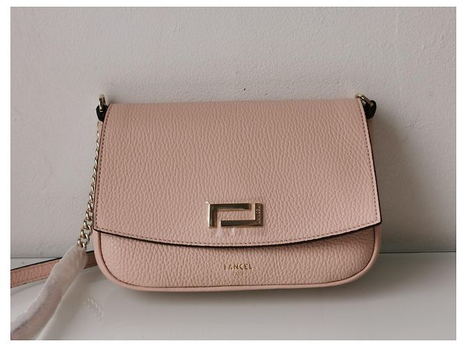 Bolso Cadena Lancel de Piel Nude Rosa - vista 5