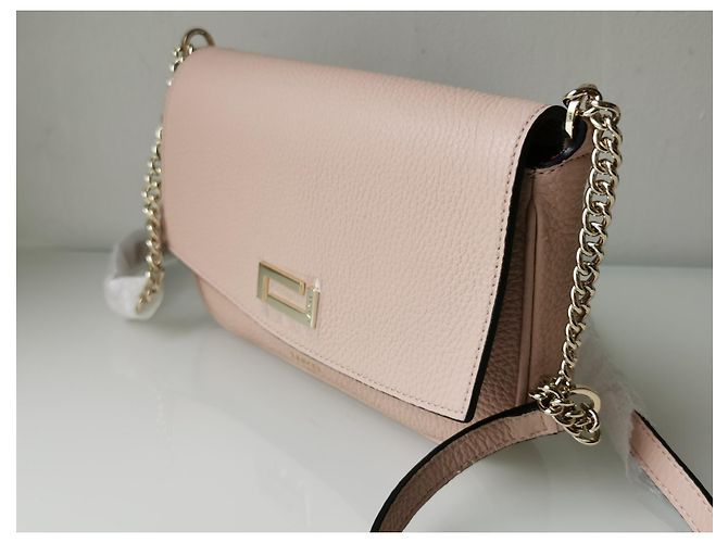 Bolso Cadena Lancel de Piel Nude Rosa - vista 6