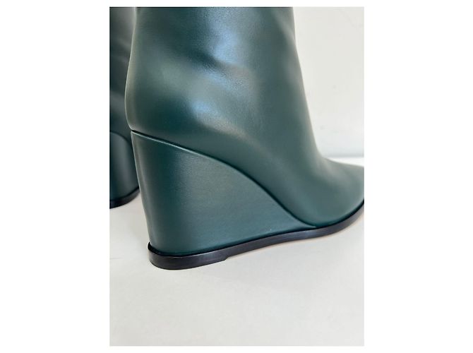 nuevas botas GIANVITO ROSSI Verde - vista 2