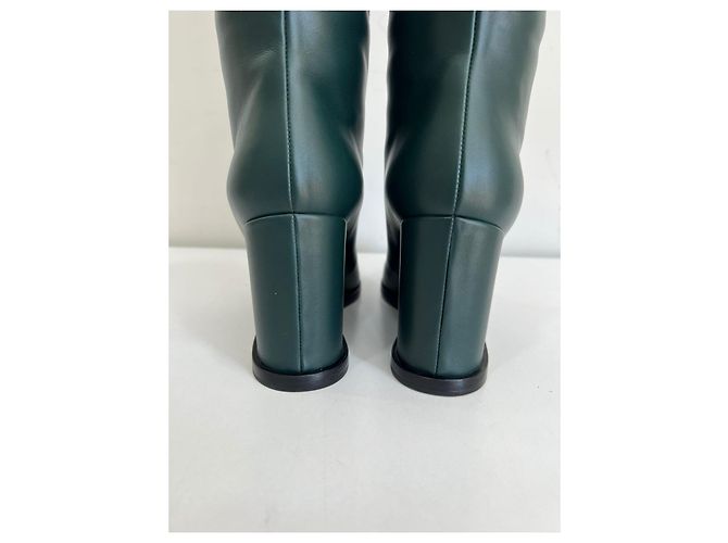 nuevas botas GIANVITO ROSSI Verde - vista 3