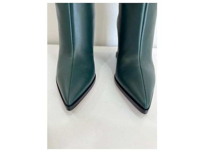 nuevas botas GIANVITO ROSSI Verde - vista 4