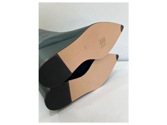nuevas botas GIANVITO ROSSI Verde - vista 6