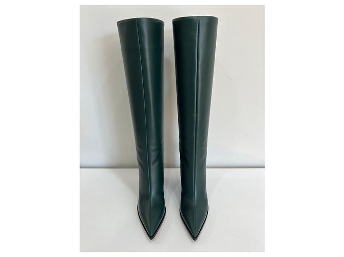 nuevas botas GIANVITO ROSSI Verde - vista 8