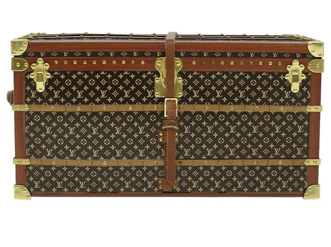 LOUIS VUITTON Miss France Presse papier Marron M99408 Auth LV 36922 - vue 13