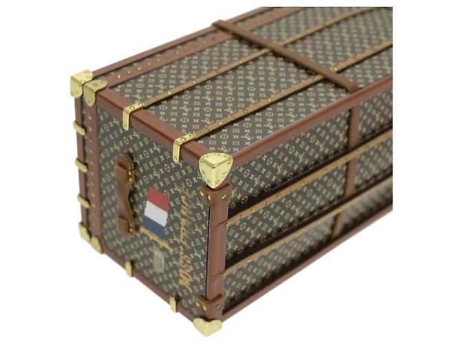 LOUIS VUITTON Miss France Presse papier Marron M99408 Auth LV 36922 - vue 14