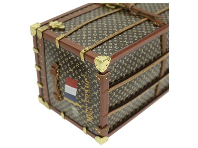 LOUIS VUITTON Miss France Presse papier Marron M99408 Auth LV 36922 - vue 8