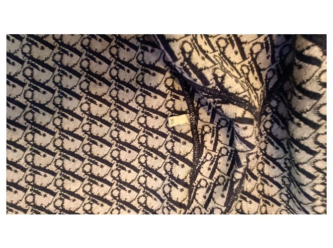 Dior SPORTJACKE Marineblauer Kaschmir- und Baumwollstrick - Ansicht 5
