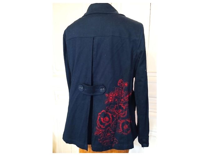 KENZO CABAN JACKE SCHUSSSTRICK T 42/44 - Ansicht 7
