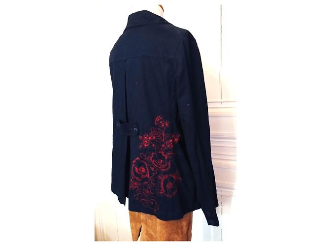 KENZO CABAN JACKE SCHUSSSTRICK T 42/44 - Ansicht 9