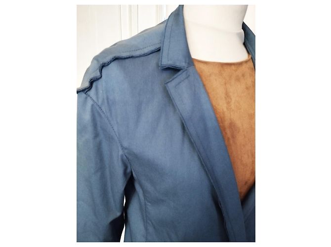 CACHAREL TRENDY GRAPHIC JACKET WITH RELIEF STITCHING T 36/40 Dark blue - view 10