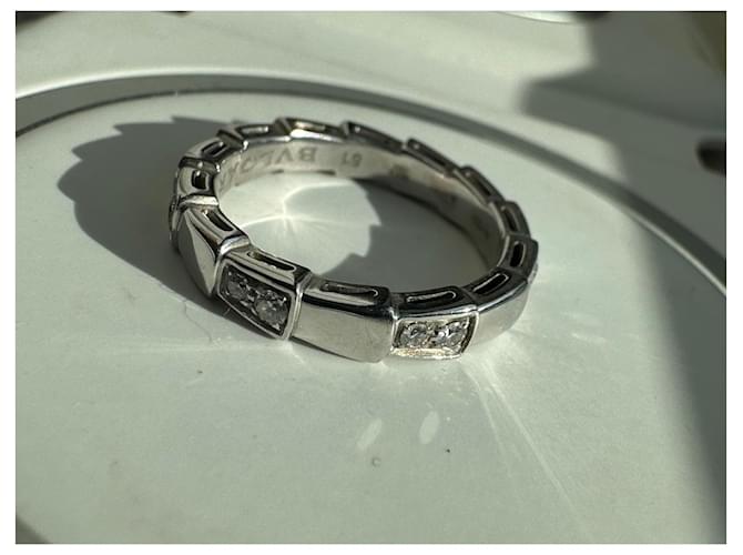 Bulgari Serpenti-Viper-Ring Silber - Ansicht 4