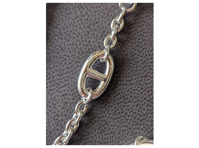 Hermès Farandole 160 cm Long Necklace Silver 925 box Brand New Silver hardware - view 15