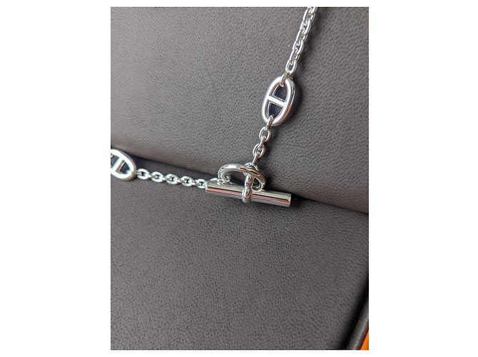 Hermès Farandole 160 cm Long Necklace Silver 925 box Brand New Silver hardware - view 4