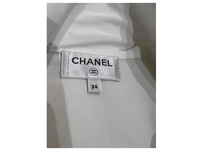 Chanel Perlenhemd Weiß - Ansicht 6