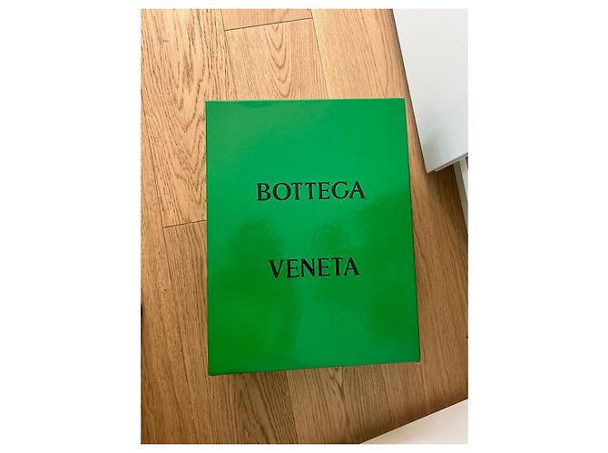 Botas de cuero negras Bottega Veneta 39 Negro - vista 4