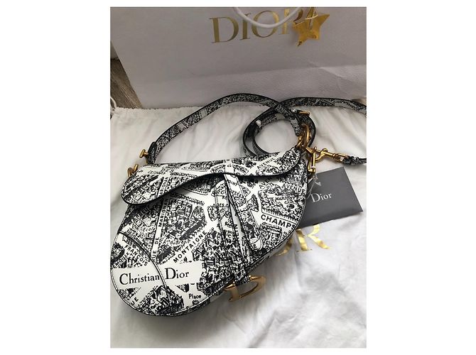 Saddle Dior Mapa de la silla de montar de París - vista 6
