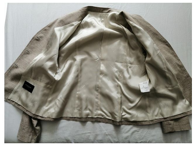 Burberry Blazer Beige Leinen Viscose - Ansicht 5