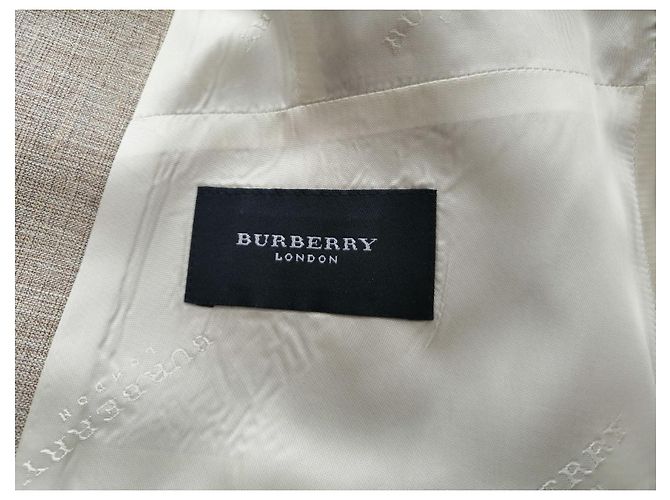 Burberry Blazer Beige Leinen Viscose - Ansicht 6