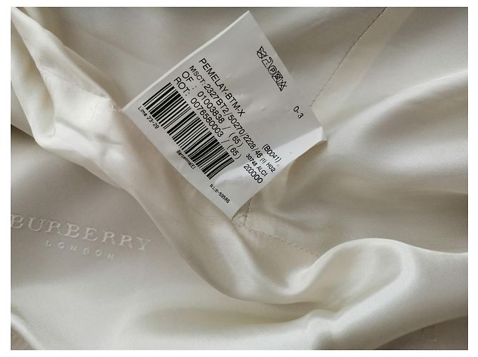 Burberry Blazer Beige Leinen Viscose - Ansicht 9