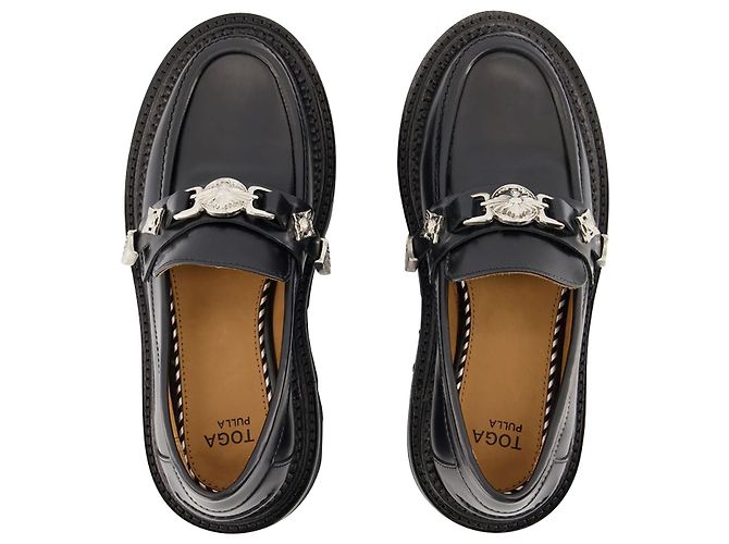 AJ1243 Mocassini - Toga Pulla - Nero - Lucido - vista 4