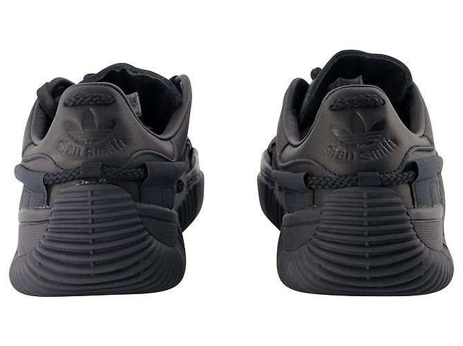 Adidas Scuba Baskets Stan Craig Vertes en Cuir Noir - vue 3