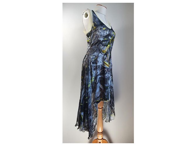 Abito Diesel in cotone e rayon multicolore - vista 3