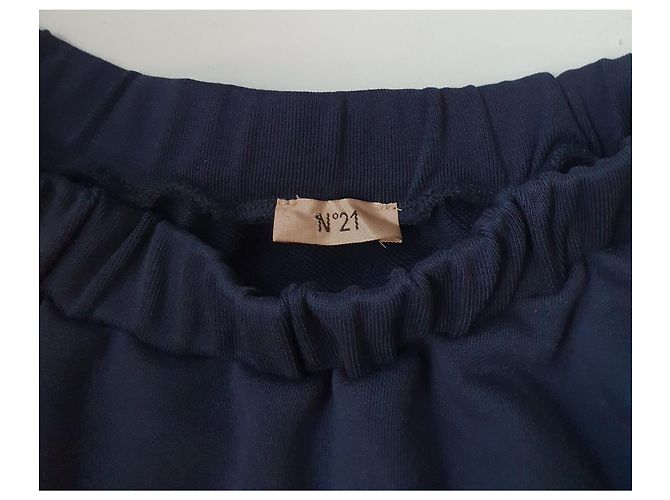 Falda Lucky No 21 Azul Marino Algodón Multicolor - vista 6