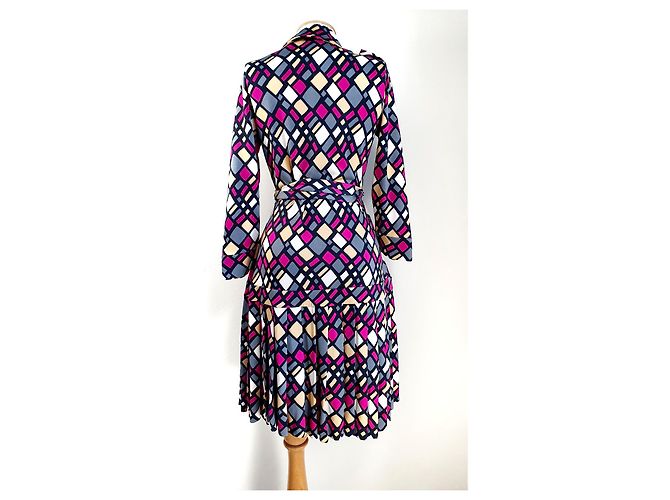 Vestido de seda Diane Von Furstenberg Multicolor - vista 6