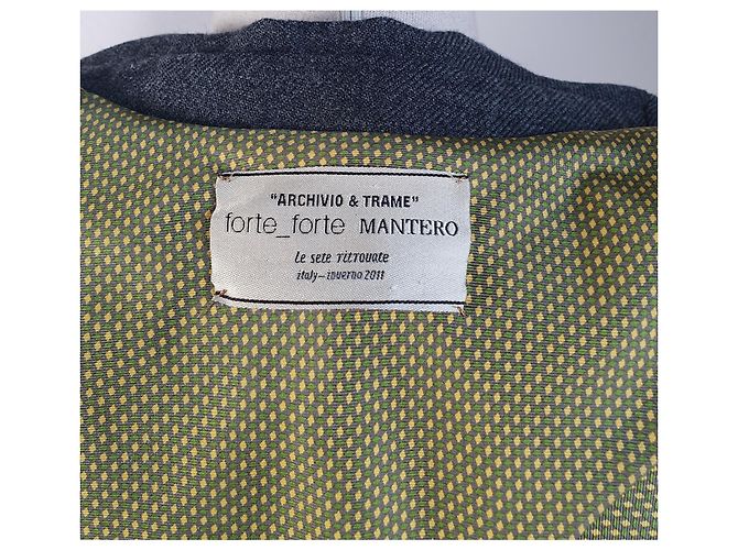 Forte Forte Blazer aus Wolle Grau - Ansicht 8