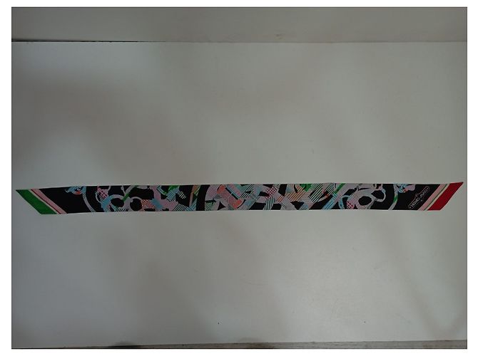 Hermès Twilly Cavalcadour Seidenschal Mehrfarben - Ansicht 2