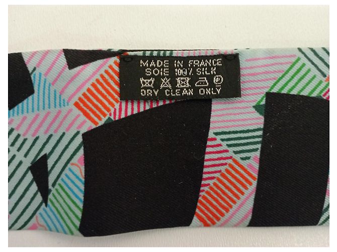 Hermès Twilly Cavalcadour Seidenschal Mehrfarben - Ansicht 5