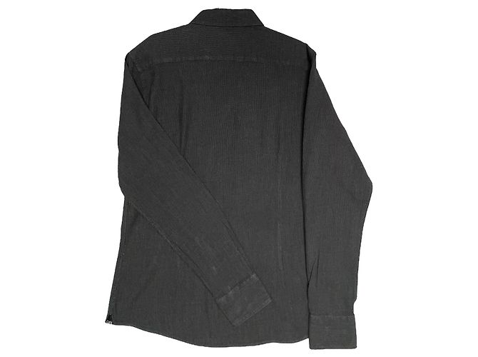 Bella maglietta 100%. Cotone a nido d'ape L/42 Balenciaga Grigio antracite - vista 3
