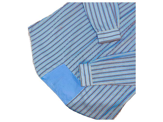 Polo Ralph Lauren Bella maglietta 100%. Cotone rigato blu L/40 Ralph Lauren - vista 4