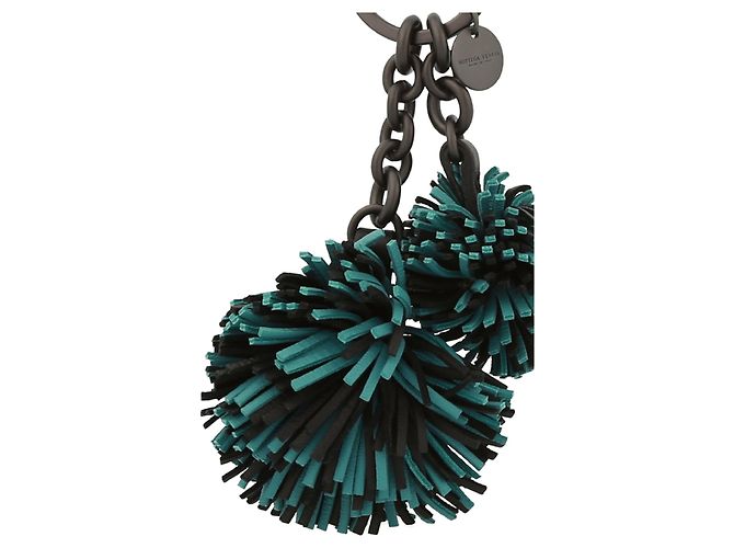 Bottega Veneta Leder Pom Pom Schlüsselanhänger - Ansicht 2