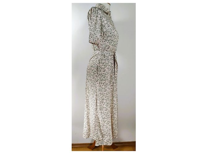 Autre Marque Vestido Maxi Wing Macadamia Second Female de algodón Multicolor - vista 2