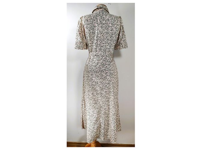 Autre Marque Vestido Maxi Wing Macadamia Second Female de algodón Multicolor - vista 3