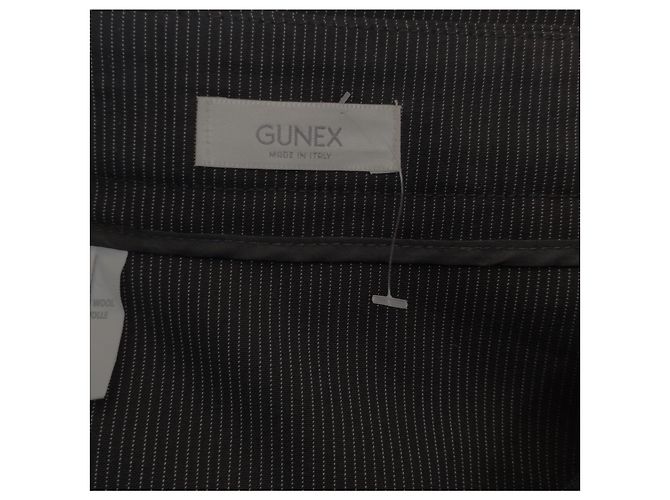 Autre Marque Falda Brunello Cucinelli Gunex Negra de Lana Negro - vista 3