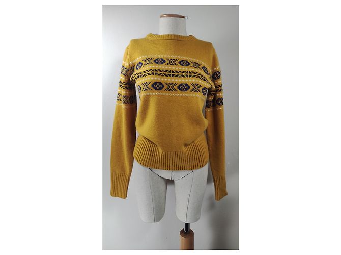 JW Anderson x Uniqlo Pullover Gelb Wolle Nylon M - Ansicht 2