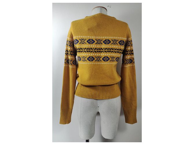 JW Anderson x Uniqlo Pullover Gelb Wolle Nylon M - Ansicht 4