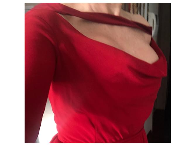 Vestido rojo Dsquared2 Roja - vista 2