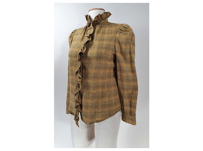 Camisa de algodón Isabel Marant Etoile Multicolor - vista 3