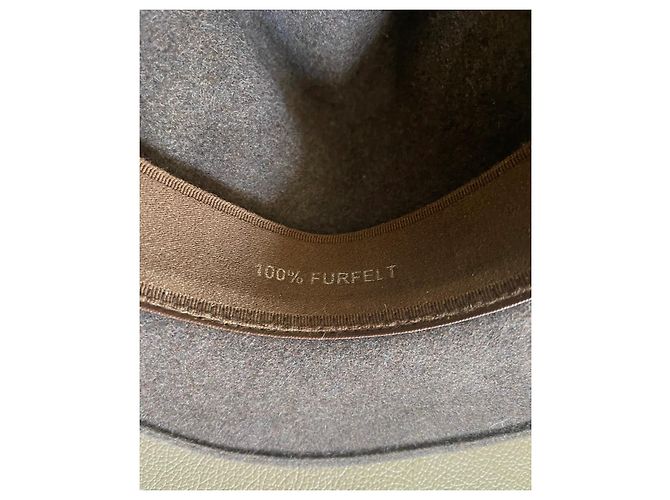 Cappello Stetson Inglewood Tortora in feltro di pelo Taupe - vista 10
