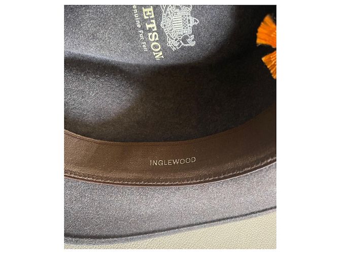 Cappello Stetson Inglewood Tortora in feltro di pelo Taupe - vista 11