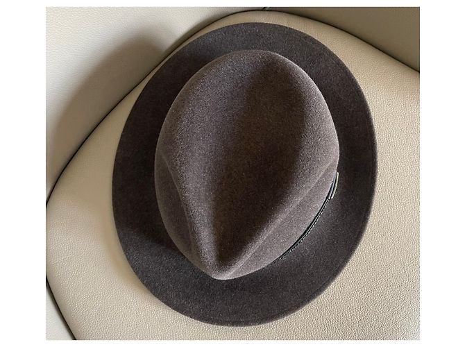 Cappello Stetson Inglewood Tortora in feltro di pelo Taupe - vista 16