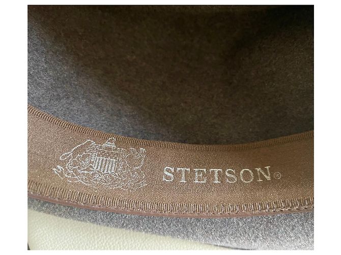 Cappello Stetson Inglewood Tortora in feltro di pelo Taupe - vista 9