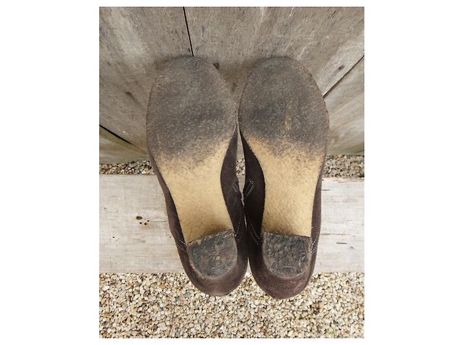 Autre Marque botas Kickers de ante marrón 37 Marrón oscuro - vista 5