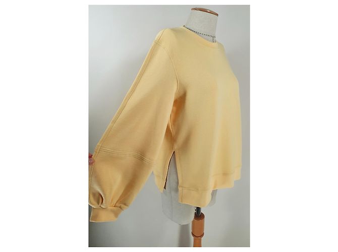 Ganni Sweatshirt Gelb - Ansicht 2