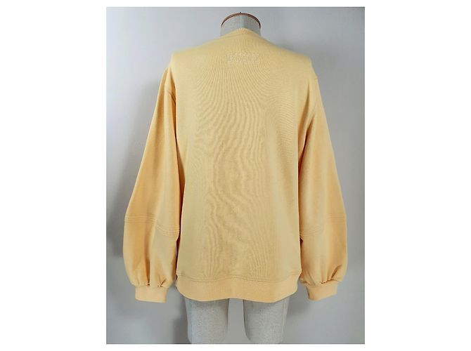 Ganni Sweatshirt Gelb - Ansicht 3