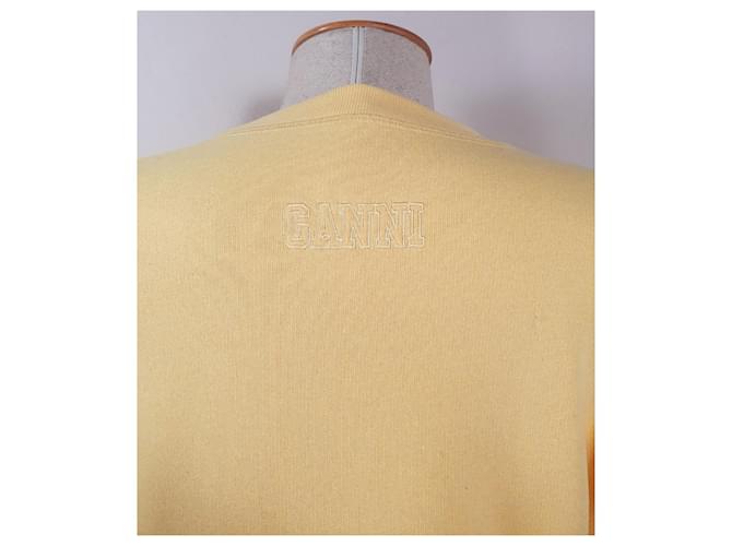 Ganni Sweatshirt Gelb - Ansicht 4