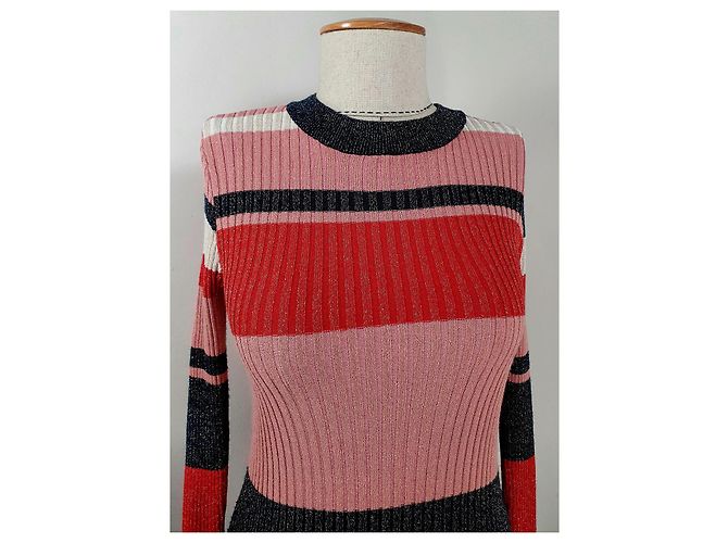 Autre Marque Second Female Strickbluse Viscose Mehrfarbig Mehrfarben - Ansicht 2